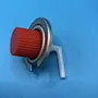 Gas flow stop valve